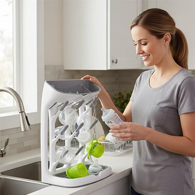 Égouttoir biberon | PratikRange - Fourtous Accessoire d`égouttement