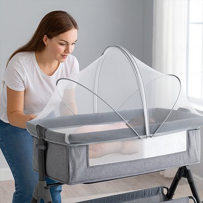 Moustiquaire lit bébé | Protection Optimale - Fourtous Accessoire de voyage