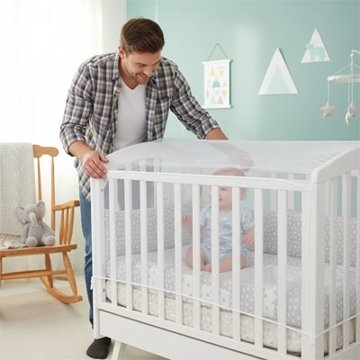 Moustiquaire lit bébé | Ultra-respirante - Fourtous Faillais antis insectes