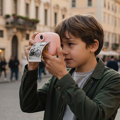 Appareil Photo Enfant Numérique HD - Impression Instantanée Thermique - Fourtous Jouets électroniques enfant