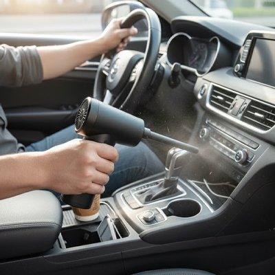 Aspirateur voiture | Compact & Puissant - Fourtous