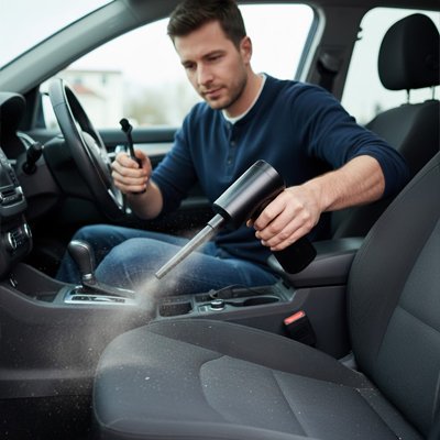 Aspirateur voiture | Compact & Puissant - Fourtous