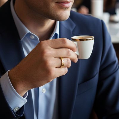 Bague homme | Élégance Résistante - Fourtous