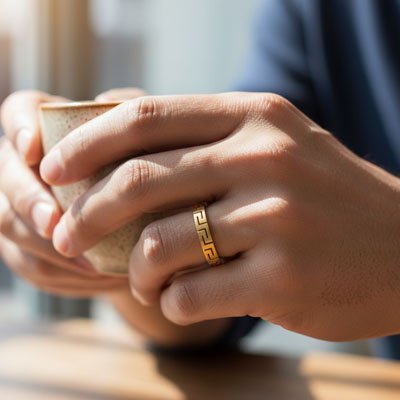 Bague homme | Élégance Résistante - Fourtous