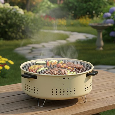 Barbecue charbon | Authentique - Fourtous