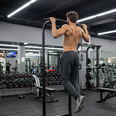 Barre de traction fixe | Musculation domicile - Fourtous
