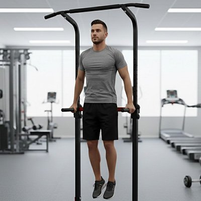 Barre de traction fixe | Musculation domicile - Fourtous
