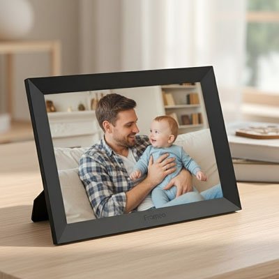 Cadre photo numérique | MemoryCrystal HD - Fourtous
