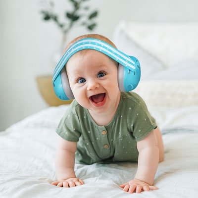 Casque Anti-Bruit Bébé 0-3 ans | Protection Auditive -26dB Certifiée | Concerts Feux d'Artifice - Fourtous Sécurité Bébé - Protection Auditive