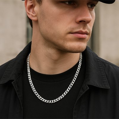 Collier homme | Élégant Robuste - Fourtous