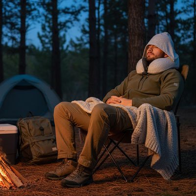 Coussin pour voyage ergonomique | SleepEasy - Fourtous