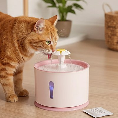 Fontaine a eau Chat | Silence Premium - Fourtous