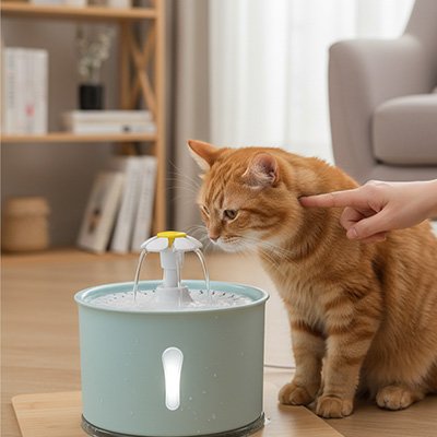 Fontaine a eau Chat | Silence Premium - Fourtous