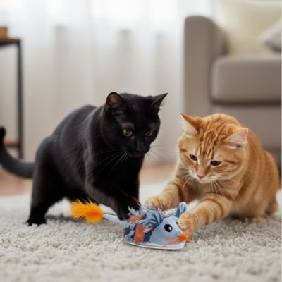 Jouets interactifs Chat | Smart Feline - Fourtous
