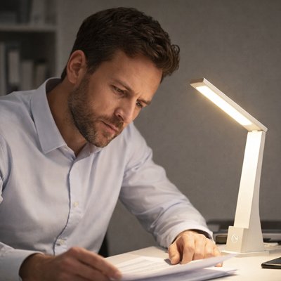 Lampe de bureau LED | Ergonomique - Fourtous