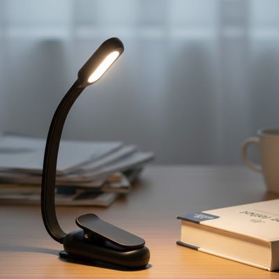 Lampe de lecture | LED Ajustable Rechargeable - Fourtous