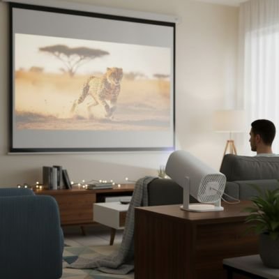 Mini projecteur portable | CinemaHome - Fourtous