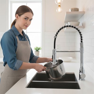 Mitigeur cuisine | Élégance Moderne - Fourtous