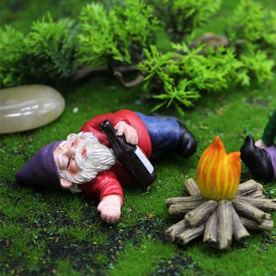 Nain de jardin | Artisanal Coloré - Fourtous