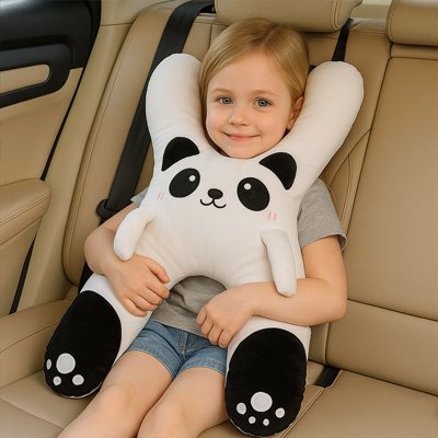 Oreiller Voyage Enfant Ergonomique U - Coussin Cervical Avion Voiture Train - Fourtous Accessoires voyage enfant