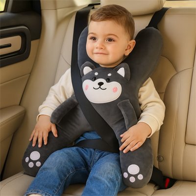 Oreiller Voyage Enfant Ergonomique U - Coussin Cervical Avion Voiture Train - Fourtous Accessoires voyage enfant