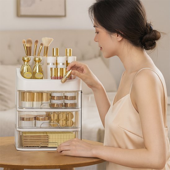 Organisateur maquillage | Rangement Cosmétique - Fourtous