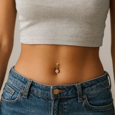Piercing nombril | Tendance Hypoallergénique - Fourtous