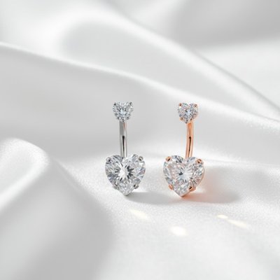 Piercing nombril | Acier Chirurgical Premium - Fourtous