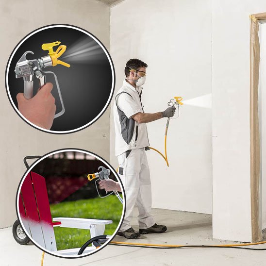 Pistolet peinture | Professionnel - Fourtous
