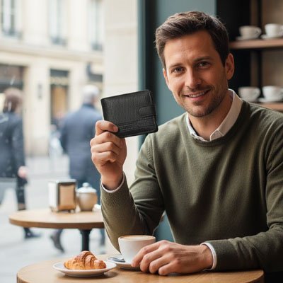 Portefeuille homme | Élégant Compact - Fourtous