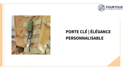 Porte cl&eacute; | &Eacute;l&eacute;gance Personnalisable by@Outfy