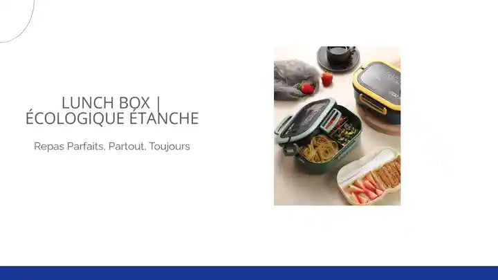 Lunch box | &Eacute;cologique &Eacute;tanche by@Outfy