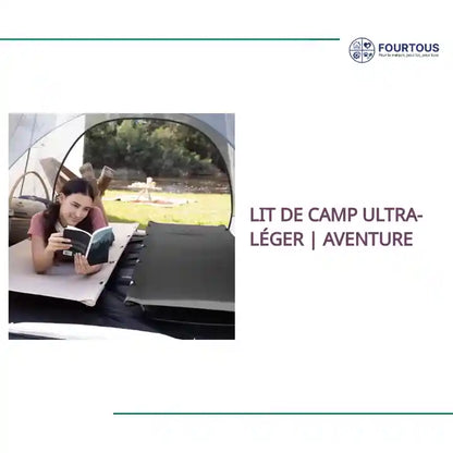 Lit de camp ultra-l&eacute;ger | Aventure by@Outfy
