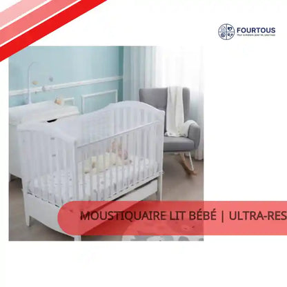 Moustiquaire lit b&eacute;b&eacute; | Ultra-respirante by@Outfy