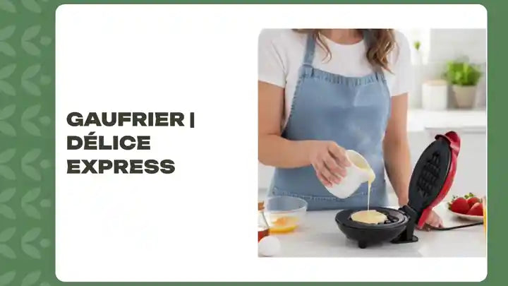 Gaufrier | D&eacute;lice Express by@Outfy