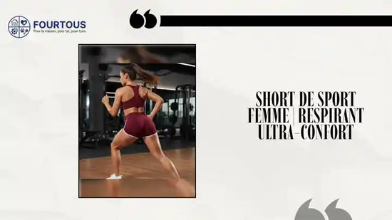 Short de sport femme | Respirant Ultra-Confort by@Outfy
