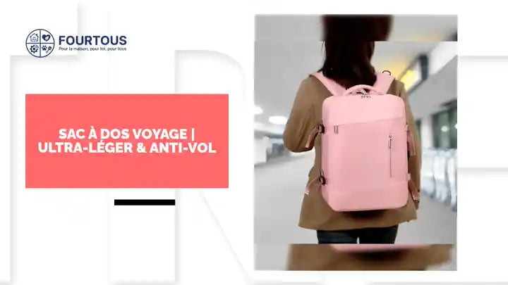 Sac &agrave; dos voyage | Ultra-l&eacute;ger & Anti-vol by@Outfy