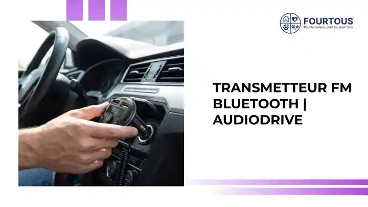Transmetteur FM Bluetooth | AudioDrive by@Outfy