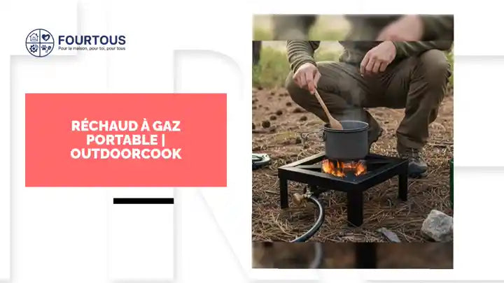 R&eacute;chaud &agrave; gaz portable | OutdoorCook by@Outfy