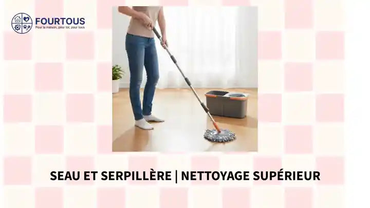 Seau et serpill&egrave;re | Nettoyage Sup&eacute;rieur by@Outfy