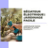 S&eacute;cateur &eacute;lectrique | Jardinage Facile by@Outfy
