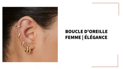 Boucle d'oreille femme | &Eacute;l&eacute;gance by@Outfy