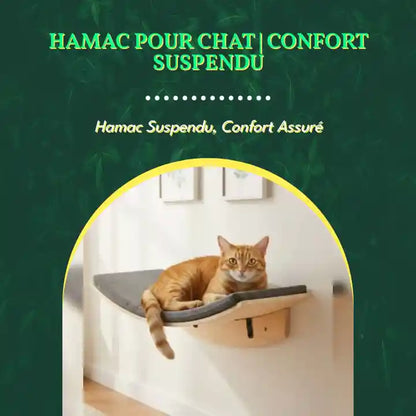 Hamac pour chat | Confort Suspendu by@Outfy