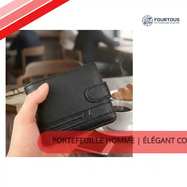 Portefeuille homme | &Eacute;l&eacute;gant Compact by@Outfy