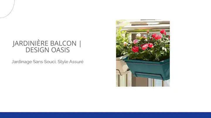 Jardini&egrave;re Balcon | Design Oasis by@Outfy