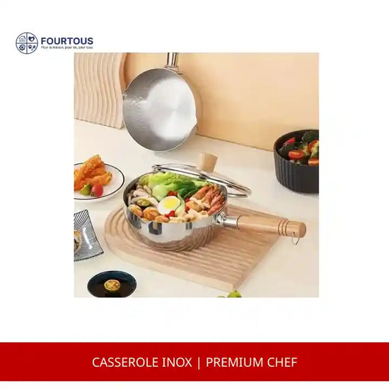 Casserole inox | Premium Chef by@Outfy