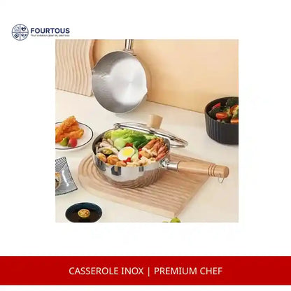Casserole inox | Premium Chef by@Outfy
