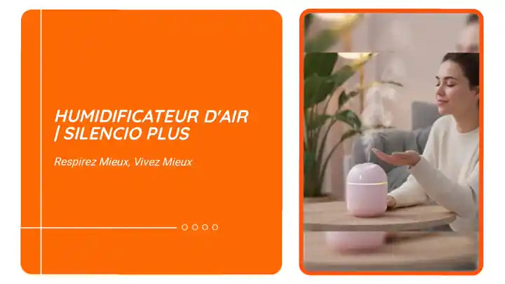 Humidificateur d'air | Silencio Plus by@Outfy