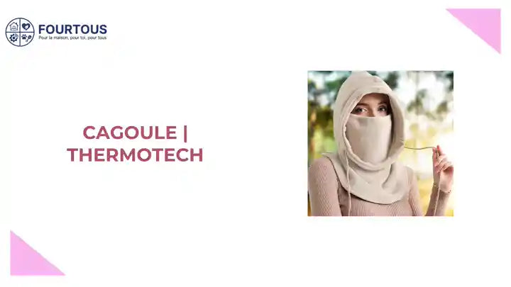 Cagoule | ThermoTech by@Outfy