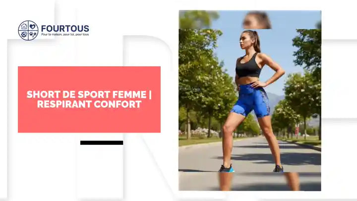 Short de sport femme | Respirant Confort by@Outfy